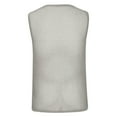 thumbnail image 4 of Leesechin Men's Mesh Fishnet Muscle Top See Through Shirts Fitted Crew Neck Tee Clubwear, 4 of 6