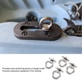 thumbnail image 4 of Track Kayak Mount Tie Down Eyelets, Universal Rail Mount Kayak Tie Down Rings Sturdy Stable Structure Extra Fixing Points M6  for Sailboats, 4 of 7
