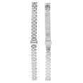 thumbnail image 3 of BIMZUC Butterfly Buckle Stainless Steel Watch Strap Replacement Adjustable Length Watch Band Accessory with Adjust Tool for Men and Women, Silver 12mm / 0.47 inches, 3 of 9