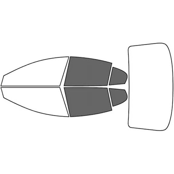 Avery Dennison NR Nano Ceramic IR Window Tint Kit Compatible with Mazda Mazda3 2019-2025 (Sedan) -