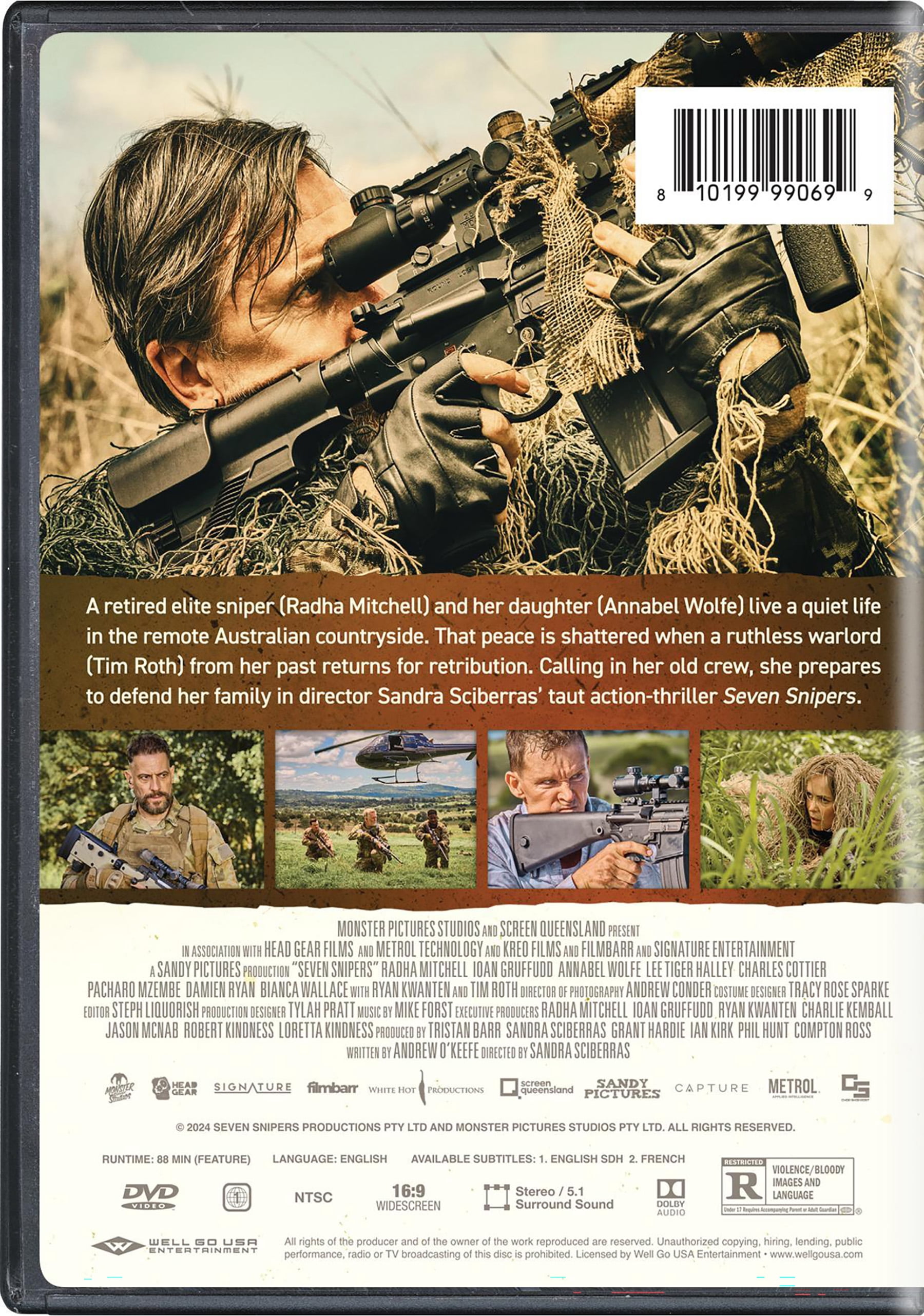Seven Snipers (DVD), Action, Well Go USA - Walmart.com