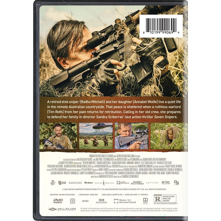 Seven Snipers (DVD), Action, Well Go USA - Walmart.com