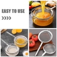 thumbnail image 2 of Fine Mesh Strainer Stainless Steel Colander Sieve Sifter Kitchen Fine Mesh Sieve, 2 of 8