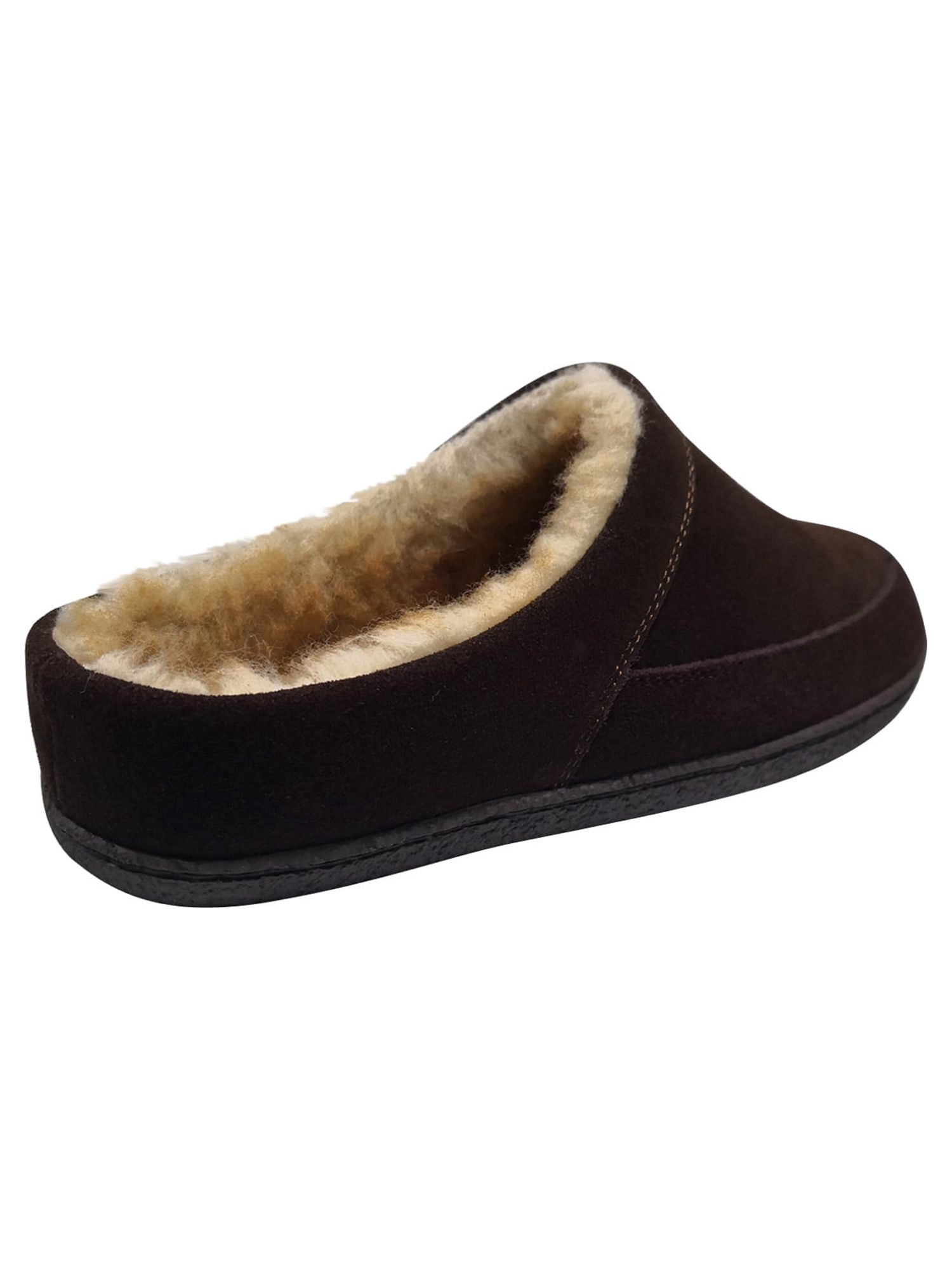 George Men's Genuine Suede Slippers