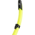 thumbnail image 3 of IST Semi Dry Snorkel with Flexible Tube, Splash Guard & Hypoallergenic Mouthpiece for Snorkeling & Scuba Diving (Neon Yellow), 3 of 3