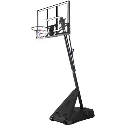 Spalding Hercules 52" Acrylic Backboard System, White/Black