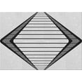 thumbnail image 1 of Ahgly Company Machine Washable Indoor Rectangle Transitional Platinum Gray Area Rugs, 8' x 12', 1 of 7