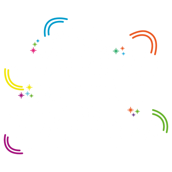 Vinyl Adhesive Restroom Cubicle & Home Doors 21" x 28" Lettering Art Décor Sticker - Your Attitude Determines Your Direction - Removable Living Room Inspirational Quotes Wall Decal