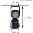 thumbnail image 5 of 1 Set Power Indicator 20W LED 2000 Lumens Rechargeable Portable Light Handheld P, 5 of 6