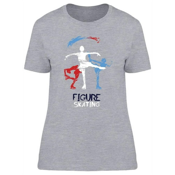 Figure Skating Winter T-Shirt Women -Image by Shutterstock, Female XX-Large