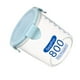 thumbnail image 2 of Toystoory Fenkicyen Hebilla PP Contenedor de alimentos sellado Cereal transparente Tarro de almacenamiento Titulares Cocina Condimentos Organizadores de utensilios de cocina azul 11*9.5*11.5 cm Toystoory JJ18045-04, 2 of 3