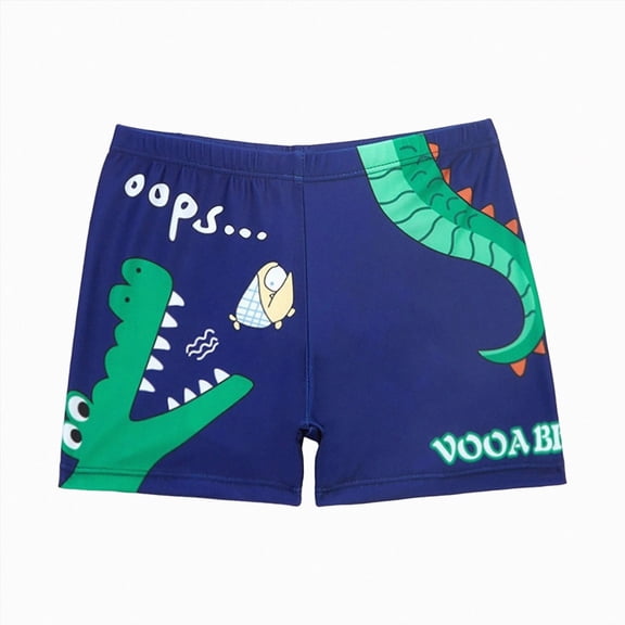 NIEWTR Toddler Clothes Boys Swim Trunks with Compression Liner Kids Bathing Suit 6-18 Years Swimwear Size 2T 3T 4T 5T(Blue,5-6 Years)