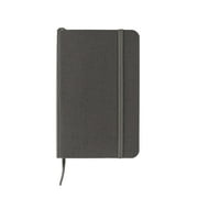 Fabriano Ecoqua Plus Stitch-Bound Notebook, 3.5" x 5.5", Dotted, Gray