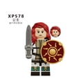thumbnail image 4 of MiniCraft 14PCs Knights of Zhonggulo Khan Collection – 1.77in Poseable Mini Figures with Building Block Accessories, 4 of 10