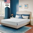 MLILY Ego Blue 12 inch Cal King Size Mattress, Cooling Gel Memory Foam
