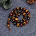 thumbnail image 4 of Piedra Natural de tres colores, cuentas redondas de ojo de tigre, joyería DIY, accesorio para hacer pulseras (cuentas de 12mm, 32 Uds.), 4 of 12