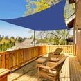 thumbnail image 3 of Nilvkv Sun Shade Sail Sun Protection Triangular Shade Garden Swimming Pool Anti UV Shade Cloth Tarpaulin(98.43x98.43in), 3 of 6