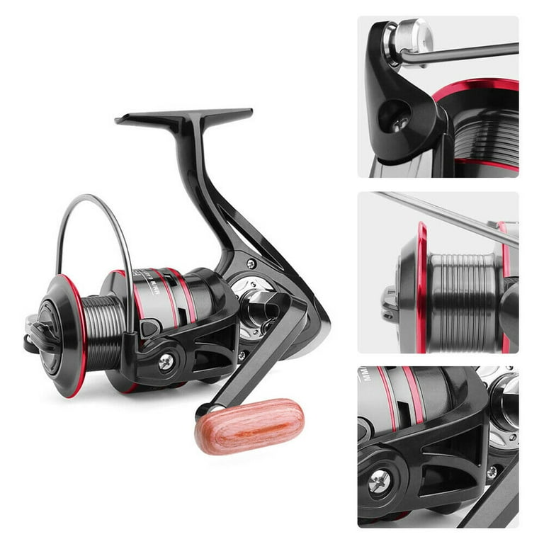 HB500-HB6000 Heavy Duty Spinning Reel Saltwater Offshore Fishing Reel Max  Drag 18lbs