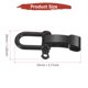 thumbnail image 3 of Hebilla de Pulsera de Paracord Uxcell [10PCS] - Hebilla de Metal Ajustable en Forma de U para Pulseras y Cinturones [Cabeza Plana Negra], 3 of 6