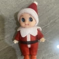 thumbnail image 4 of Adorno de muñeco elfo de estantería de feliz Navidad, decoraciones navideñas para el hogar, adornos navideños, suministros para fiestas navideñas, feliz año nuevo, 4 of 4