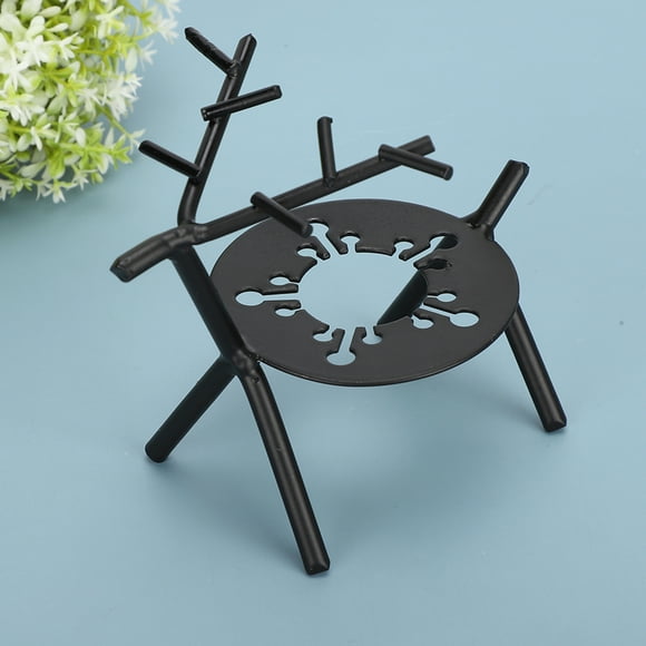 Cergrey Handicrafts Tools,Wax Seal Melting Pot Deer Shape Furnace Iron Art Special For Wax Sticks Stove Tool,Sealing Wax Stove