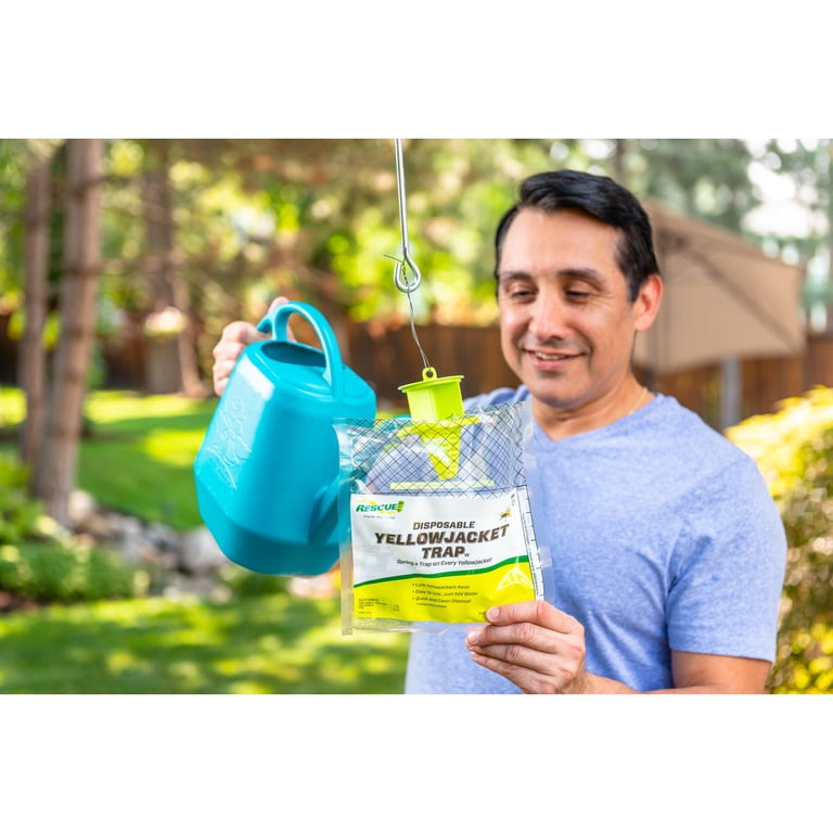 RESCUE! Yellow Jacket Disposable Trap, 1 Unit, East of Rockies Mix