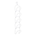 thumbnail image 1 of REGALWOVEN Hat Rack, 5 Pack Baseball Cap Display Storage Rack Holder Over Door Wall Mounted Hanging Hat Organizer for Scarves Towels Clothes White, 1 of 7
