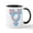 White/Black Inside, variant on CafePress - Transgender Symbol 11 Oz Ceramic Mug - 11 oz Ceramic Mug - Novelty Coffee Tea Cup