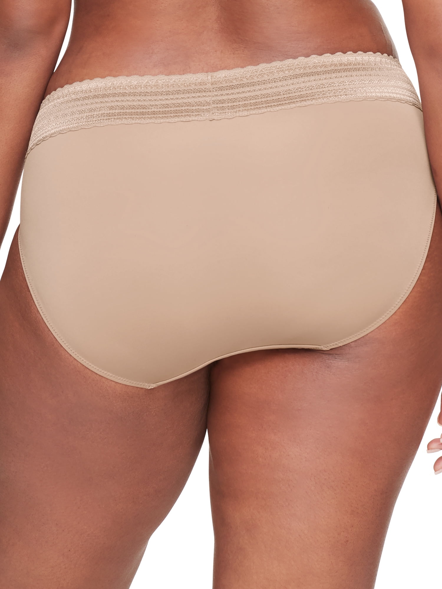 Warners® Blissful Benefits Dig-Free Comfort Waistband with Lace Microfiber Hi-Cut 3-Pack 5109W