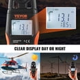 thumbnail image 4 of VEVOR Bluetooth Handheld Anemometer, 14℉-140℉, Digital Wind Speed Meter Gauge with LED Backlight Screen, Measures Wind Velocity Wind Temperature Air Flow Wind Chill, for Surfing Drone Flying HVAC, 4 of 9