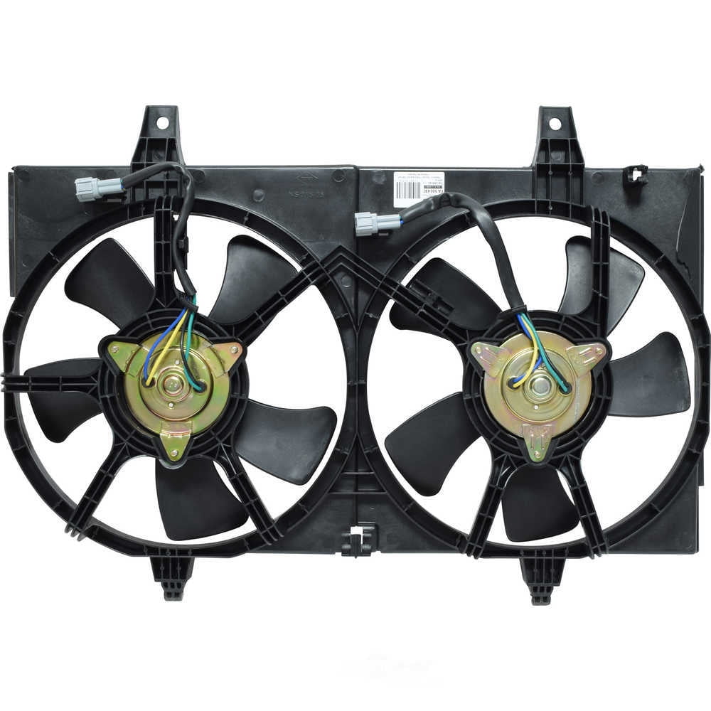 Dual Radiator and Condenser Fan Assembly -- Radiator-Condenser Fan Assy Fits select: 2000-2001 NISSAN MAXIMA, 2000-2001 INFINITI I30