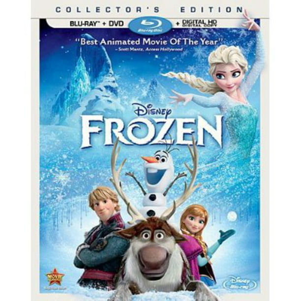 gemakkelijk te kwetsen Entertainment Bejaarden Frozen (Blu-ray + DVD + Digital Copy) - Walmart.com