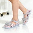 thumbnail image 2 of WAYUTE Girls Shoes Soft Sole Closed Toe Slide Princess Shoes for Toddlers and Kids Party Wedding Jelly Sandals Summer Outdoor, 2 of 7
