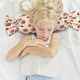 thumbnail image 6 of Salouo Popcorn Pattern Cute Bolster Pillow,Cylindrical Pillow Long Pillow for Bed Round Side Pillow for Knee/Leg/Neck ,- Length 24.4" x 9.8" Diameter, 6 of 8