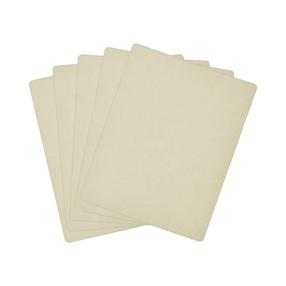 Minnieouse 1/5/10 piezas de práctica de cejas, herramienta de Microblading en blanco de doble cara, maquillaje de buena resistencia, Suministros de 5 piezas