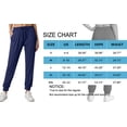 thumbnail image 5 of MOSHU 3 Pack Sweatpants for Women Athletic Joggers with Pockets Elastic Waist Lightweight Sweatpants Casual Soft Pants, 5 of 8