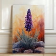 thumbnail image 4 of Lavender Flower Canvas Wall Art 8x12 inches - Soft Cottagecore Vintage Lavender Flower Watercolor Canvas Art for Interior, 4 of 5