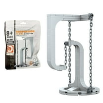 Yibooy 56pcs Tensegrity Sculpture DIY Anti-Gravity Creative Building Blocks for Ages 8 