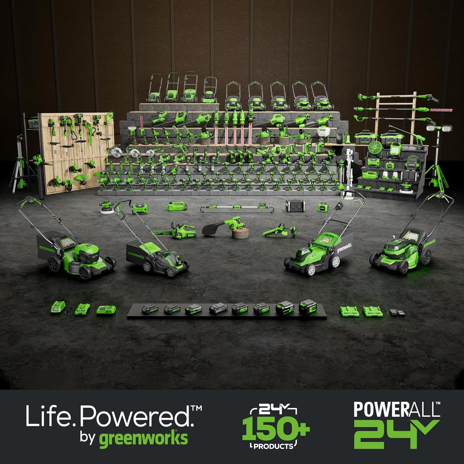 Greenworks 24V Brushless 1950 in./lbs Impact Driver, 1/4-inch Hex Variable Speed, Tool Only