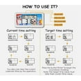 thumbnail image 6 of RL-HM200 Digital LCD Display Countdown Clock Target Event Tracking Timer, 6 of 9