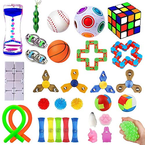Sensory Infinity Cube Fidget Toy Stress Autism Anxiety Relief Christmas Stocking 