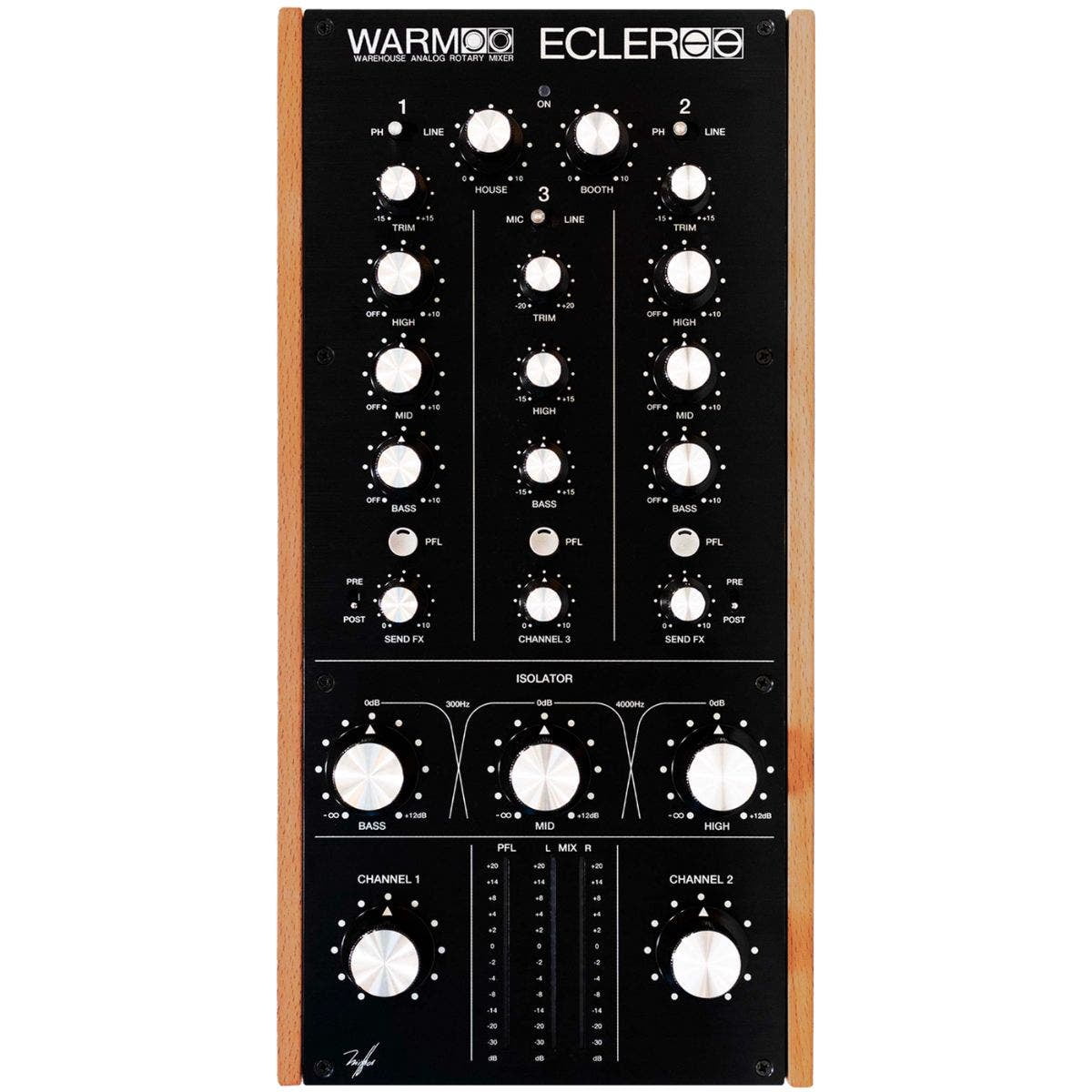 Ecler 2-Channel Analog Rotary DJ Mixer