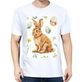 thumbnail image 3 of Summer Oversize Anthonyreed._Watercolor_Bunny_Seamless_Picture_Easter_Holiday_bd-db-c-ad-edadeeSweatshirt Soft Large T Shirts For Women Loose Brown, 3 of 5