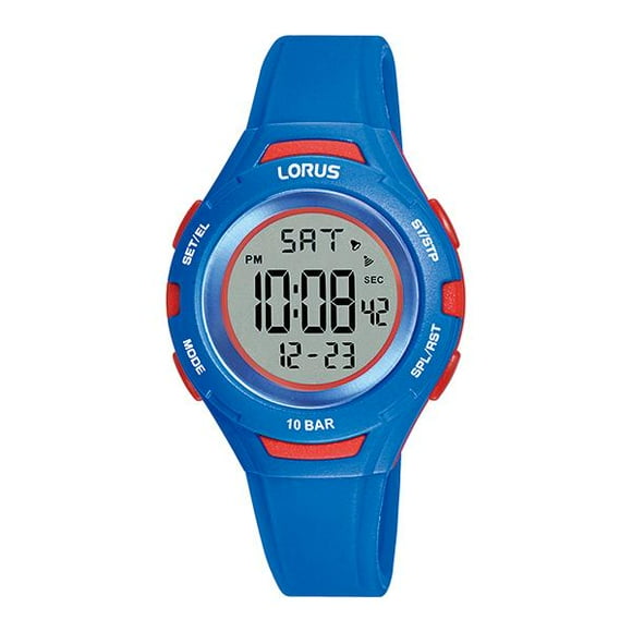 Lorus R2389P Digital Kids Watch - Blue