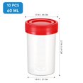 thumbnail image 4 of MesaSe 10 Pcs Urine Sample Bottles Specimen Pots Sample Collector Containers with Lids, 4 of 6