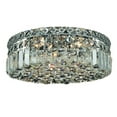 thumbnail image 1 of Elegant Lighting Maxime 14" 4 Light Elements Crystal Flush Mount, 1 of 1