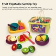 thumbnail image 4 of Juguete para Cortar Frutas y Verduras ANGGREK Comida Plástica Realista, 4 of 7