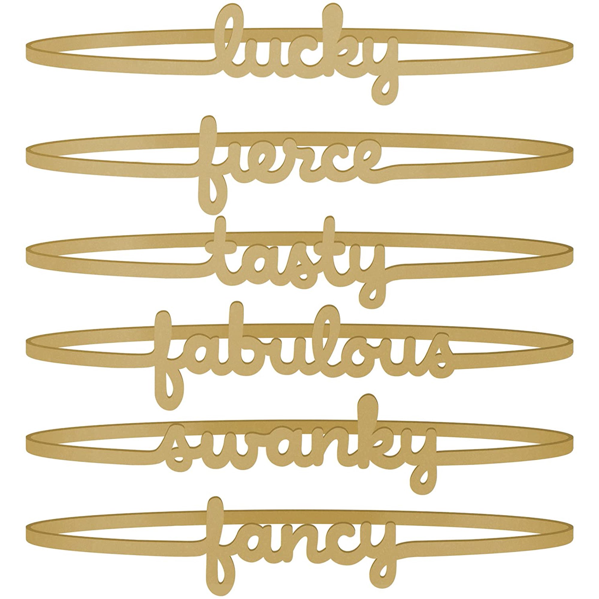 Gold Script Lines