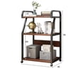 thumbnail image 2 of Encatidor Support d'Imprimante avec Étagère de Rangement Réglable en Hauteur, Bibliothèque de Rangement Multi-Couches avec Roues, Chariot d'Imprimante Roulant, pour Maison, Bureau, 2 of 5