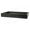 thumbnail image 6 of Rectangular Vessel Sink - Honed Lava Stone, 6 of 7